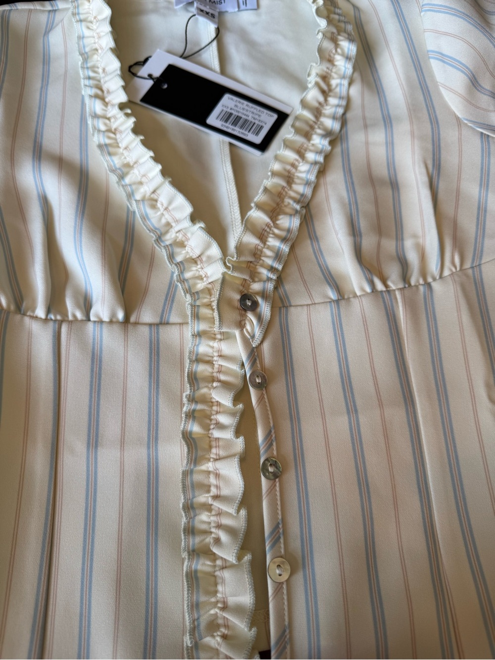 Tiger Mist VALERIE RUFFLE TOP - Picture 3 of 12